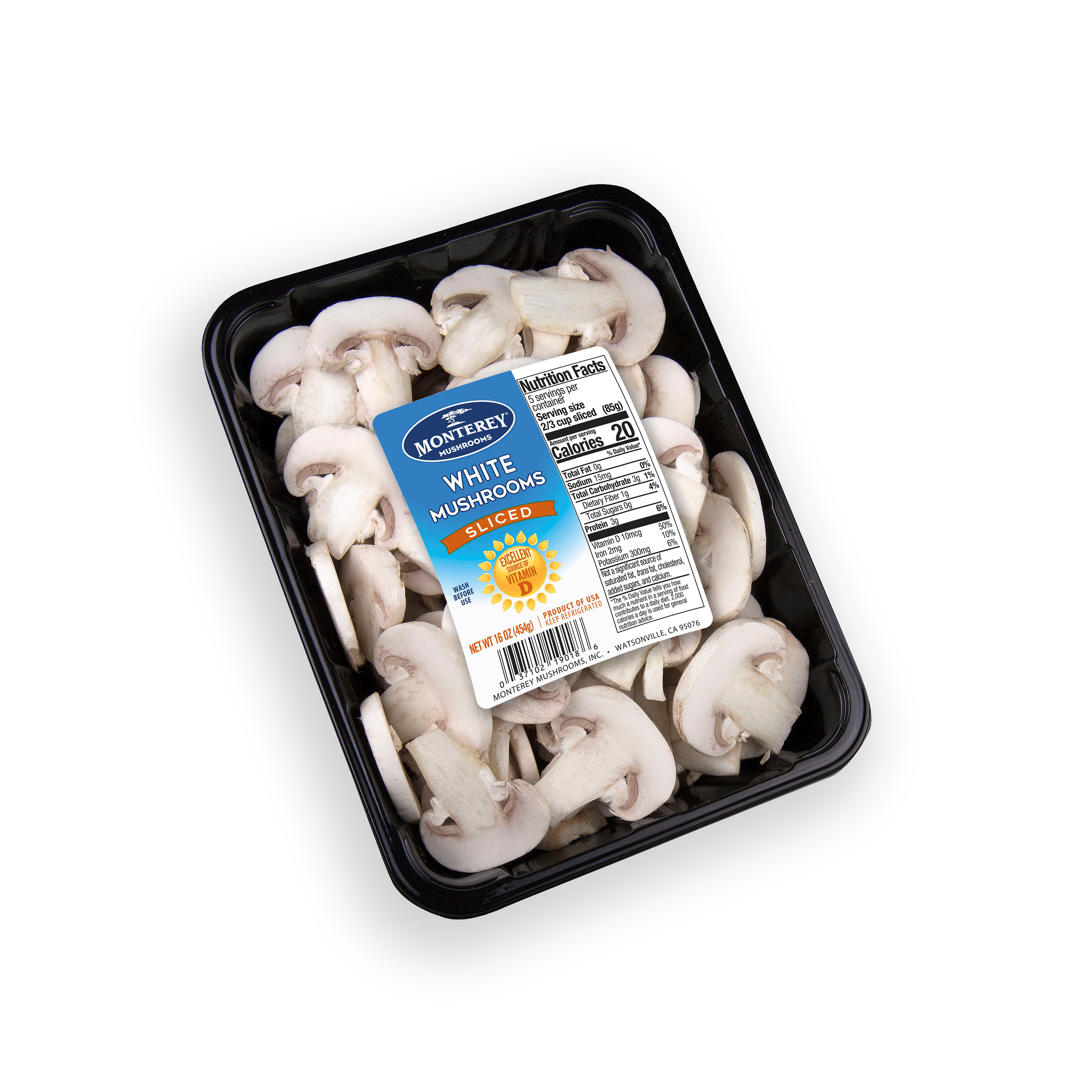 Fresh Mushrooms White, Brown & Specialty Monterey Mushrooms