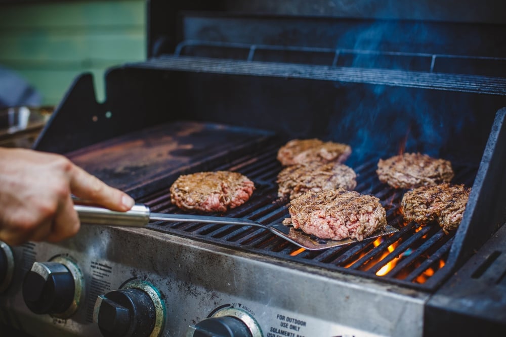 Blended Mushroom Burger Grilling Tips