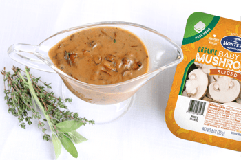Easy Vegetarian & Gluten-Free Mushroom Gravy
