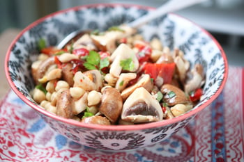 The Ultimate Picnic Smorgasbord, Featuring... You Guessed It... Mushrooms!