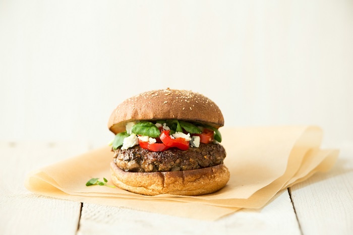 Mighty Mushroom Blended Burger