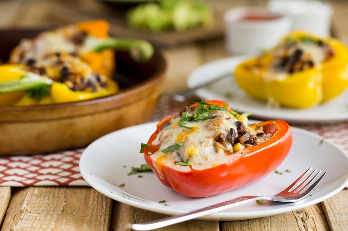 Pepper-Burrito-Bowls-stuffed-peppers-2