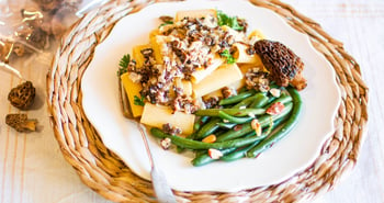 Morel Sauce with Dried Mushrooms