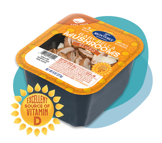 Vitamin D Baby Bella Sliced Vitamin D Baby Bella Sliced