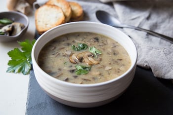 Creamy, Easy Mushroom Soup