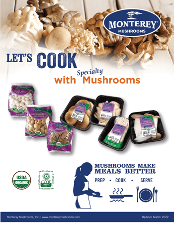 Specialty Mushrooms Sell Sheet