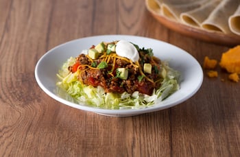 Mushroom Taco Salad