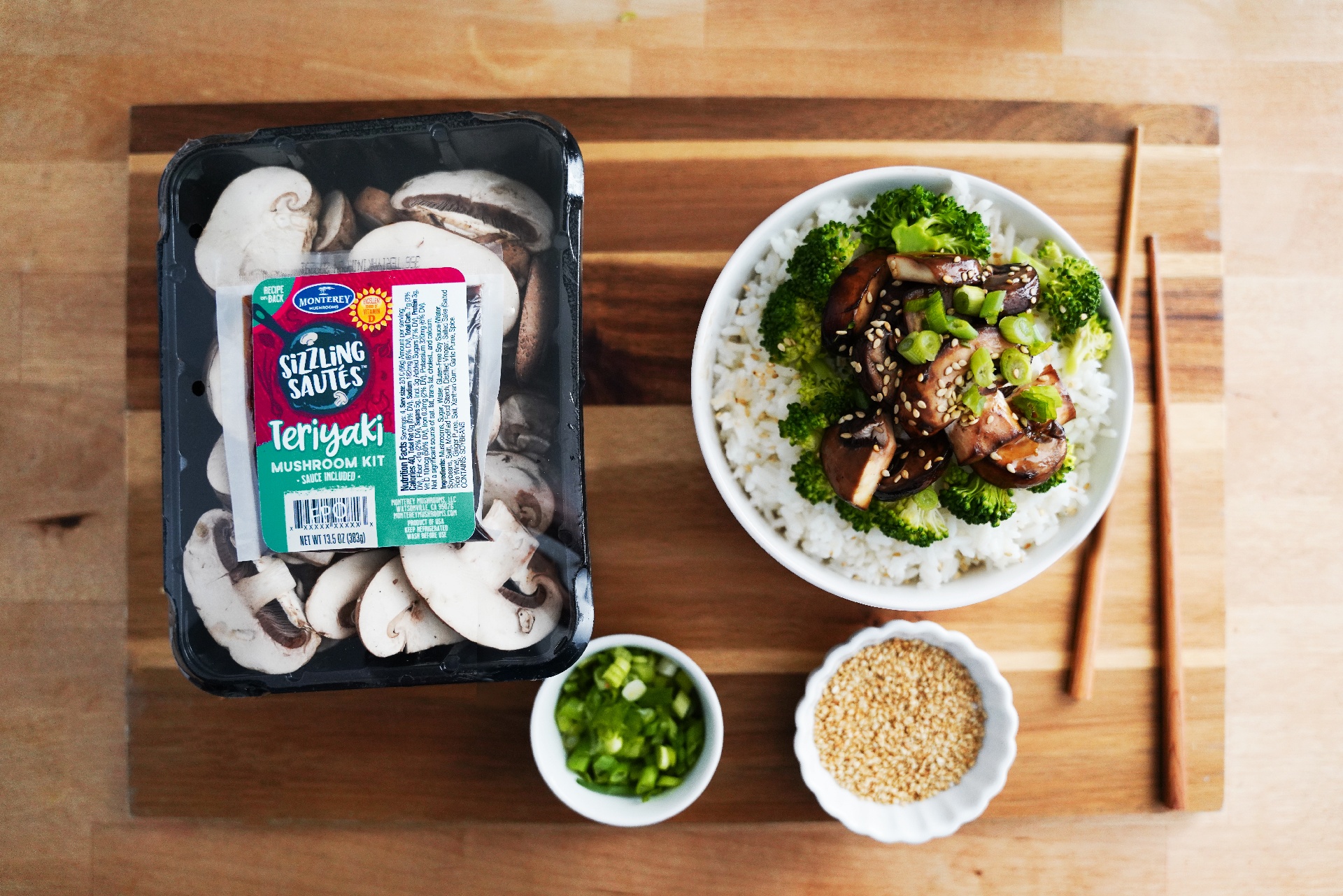 Teriyaki Mushroom Kit | Sizzling Sautés™ from Monterey Mushrooms